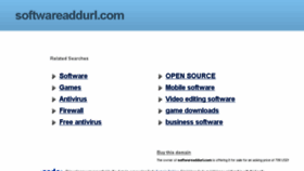 What Softwareaddurl.com website looked like in 2017 (7 years ago)