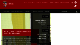 What Scbraga.pt website looked like in 2017 (7 years ago)
