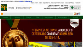 What Spequipamentos.com.br website looked like in 2017 (7 years ago)