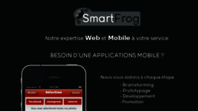 What Smartfrog.fr website looked like in 2017 (7 years ago)