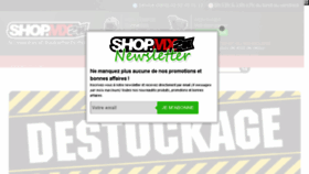 What Shopmx2k.com website looked like in 2017 (7 years ago)