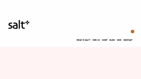 What Saltproject.org website looked like in 2017 (8 years ago)