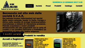 What Svar1951.it website looked like in 2017 (7 years ago)