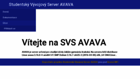What Svs.gyarab.cz website looked like in 2017 (7 years ago)