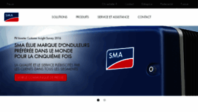 What Sma-france.com website looked like in 2017 (7 years ago)