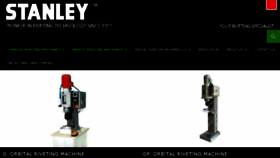 What Stanleymachinetools.com website looked like in 2017 (7 years ago)