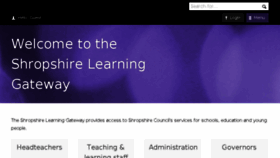 What Shropshirelg.net website looked like in 2017 (7 years ago)