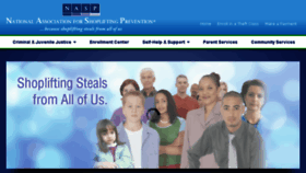 What Shopliftingprevention.org website looked like in 2017 (7 years ago)