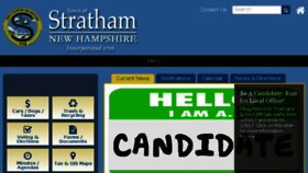 What Strathamnh.gov website looked like in 2017 (7 years ago)