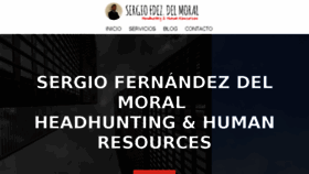 What Sergioweb.es website looked like in 2017 (7 years ago)