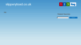 What Slipperytoad.co.uk website looked like in 2017 (7 years ago)
