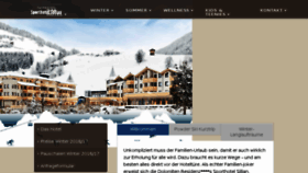 What Sporthotel-sillian.at website looked like in 2017 (7 years ago)