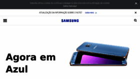 What Samsung.pt website looked like in 2017 (7 years ago)
