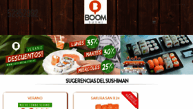 What Sushiboom.com.ar website looked like in 2017 (7 years ago)