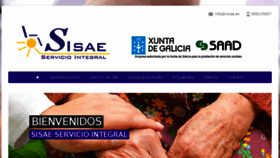 What Sisae.es website looked like in 2017 (7 years ago)