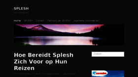 What Splesh.nl website looked like in 2017 (7 years ago)