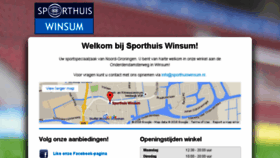 What Sporthuiswinsum.nl website looked like in 2017 (7 years ago)