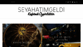What Seyahatimgeldi.com website looked like in 2017 (7 years ago)
