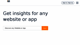 What Similarweb.com website looked like in 2017 (8 years ago)