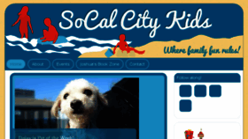What Socalcitykids.com website looked like in 2017 (7 years ago)