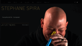 What Spirajazz.com website looked like in 2017 (7 years ago)