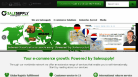 What Salesupply.com website looked like in 2017 (7 years ago)