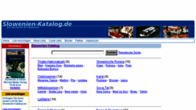 What Slowenien-katalog.de website looked like in 2017 (7 years ago)