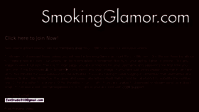 What Smokingglamor.com website looked like in 2017 (7 years ago)