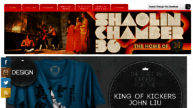 What Shaolinchamber36.com website looked like in 2017 (7 years ago)