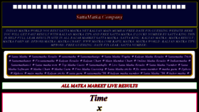 What Sattamatka.company website looked like in 2017 (7 years ago)