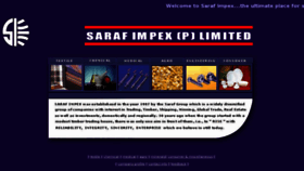 What Saraimpex.com website looked like in 2017 (7 years ago)