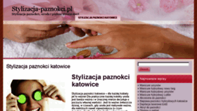 What Stylizacja-paznokci.pl website looked like in 2017 (7 years ago)