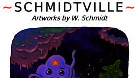 What Schmidtville.com website looked like in 2017 (7 years ago)