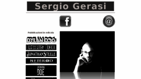 What Sergiogerasi.com website looked like in 2017 (7 years ago)