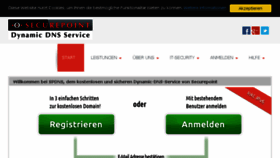 What Spdns.de website looked like in 2017 (7 years ago)