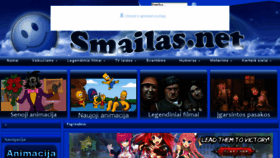 What Smailas.net website looked like in 2017 (7 years ago)