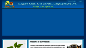 What Sunlifeagro.com website looked like in 2017 (7 years ago)