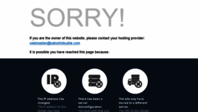 What Satoshidouble.com website looked like in 2017 (7 years ago)