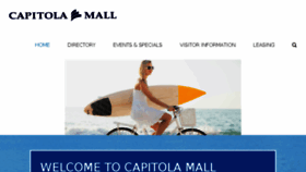 What Shopcapitolamall.com website looked like in 2017 (7 years ago)