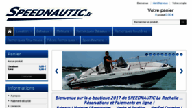 What Speednautic.ovh website looked like in 2017 (7 years ago)