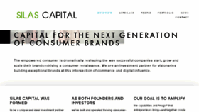 What Silascapital.com website looked like in 2017 (7 years ago)