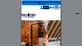 What Sho-proinc.com website looked like in 2017 (7 years ago)