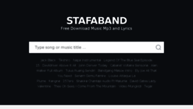 What Stafaband.site website looked like in 2017 (7 years ago)