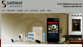 What Safeway-security.co.uk website looked like in 2017 (8 years ago)