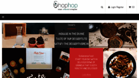 What Shophop.co.in website looked like in 2017 (7 years ago)