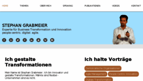 What Stephangrabmeier.de website looked like in 2017 (7 years ago)