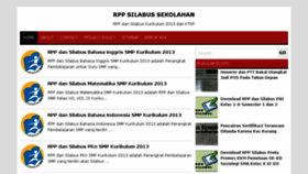 What Sekolahan.net website looked like in 2017 (7 years ago)