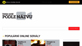 What Serialzdarma.online website looked like in 2017 (7 years ago)