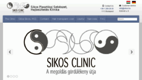 What Sikos.hu website looked like in 2017 (7 years ago)