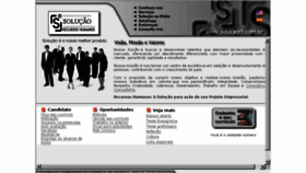 What Solucaorh.com.br website looked like in 2017 (9 years ago)